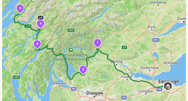 Interactive Maps feature